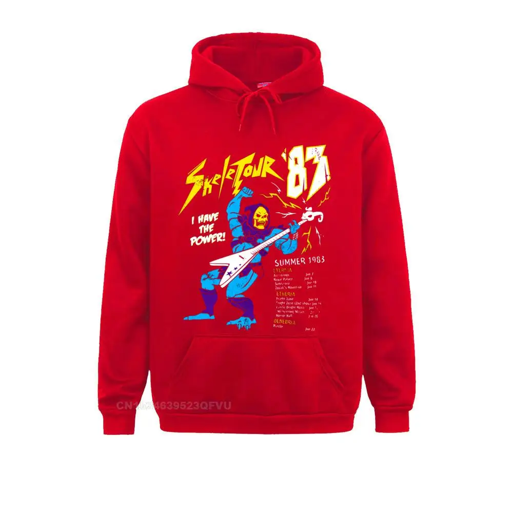 Vintage Skeletour 83 Hoodies Men Cotton Pullover Hoodie He-Man And The Of The Universe Tees Streetwear Camisas