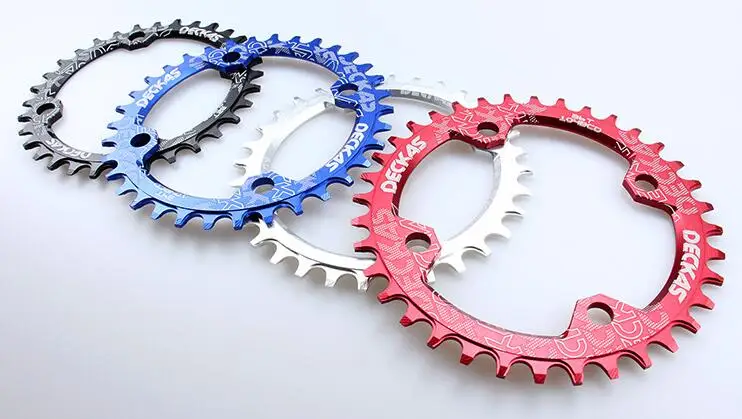 DECKAS 104BCD Round Narrow Wide Chainring MTB Mountain bike
