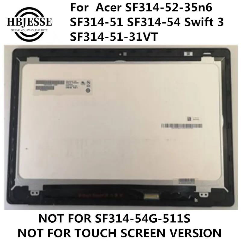 Imagem -01 - Original para Celular Acer Sf314 Visual Visual Swift Tamanhos Lcd Matriz Digitalizadora de Montagem 30pin 1080p original para celular acer sf314 visual visual swift tamanhos lcd matriz digitalizadora de montagem 30pin 1080p 01