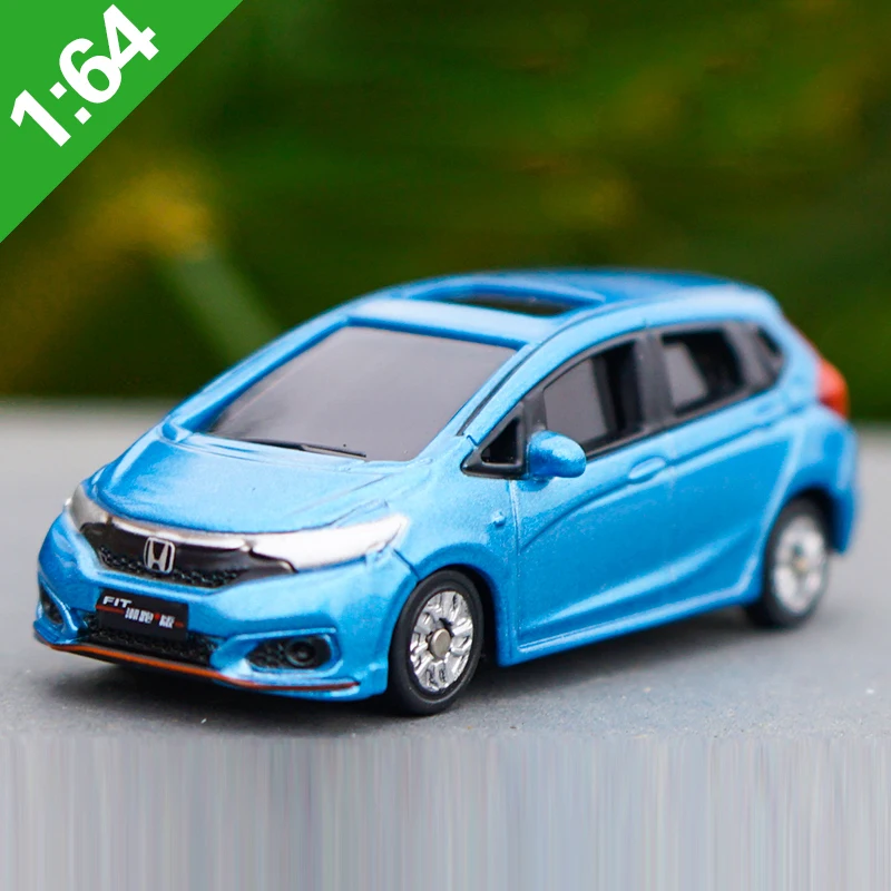 1:64 HONDA FIT ACCORD Alloy Car Static Metal Model Vehicles For Collectibles Gift