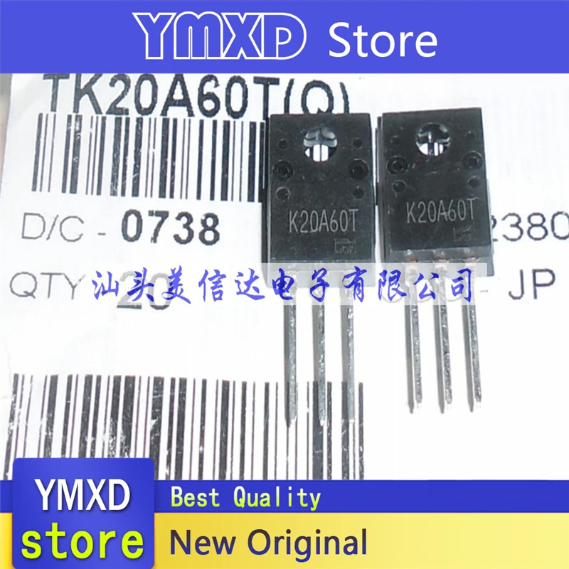 10pcs/lot New Original K20A60T TK20A60T TO220F 20A600V Field Effect Tube In Stock