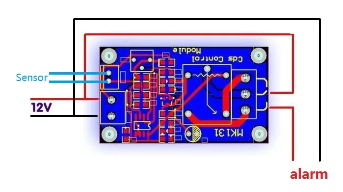 5V 12V  Water level Sensor Detector Relay Module  Leak Water Leakage Alarm Automatic Switch For water pump