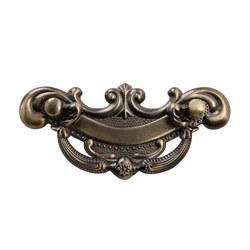 Antique Bronze Door Handles Drawer Pulls Kitchen Cabinet Knobs Furniture Hardware Fittings CC 96 and 64 hole distance