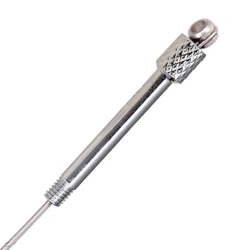 6 Teile/los Messing Elektrische Gitarre Tremolo Brücke Sattel Klemme Lock String Schraube Durch Schraube Musical Instrument Zubehör – Detail 9