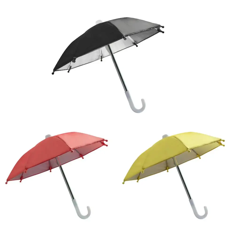 Mini Sun Umbrella Mobile Phone Bicycle Folding Umbrella Portable Rainproof Women Gift Pocket Parasol Sun Anti-UV Protection Tool