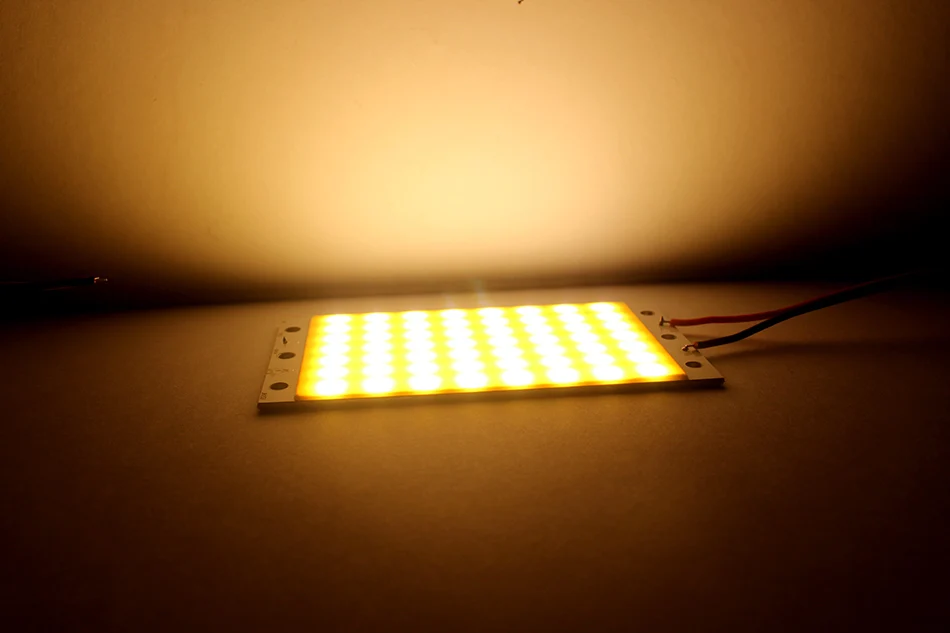 DIY LED Panel Light 15W 94x50MM 1500LM Ultra Bright Warm Natural Cold White Blue Green DC12V COB Board LED Lamp