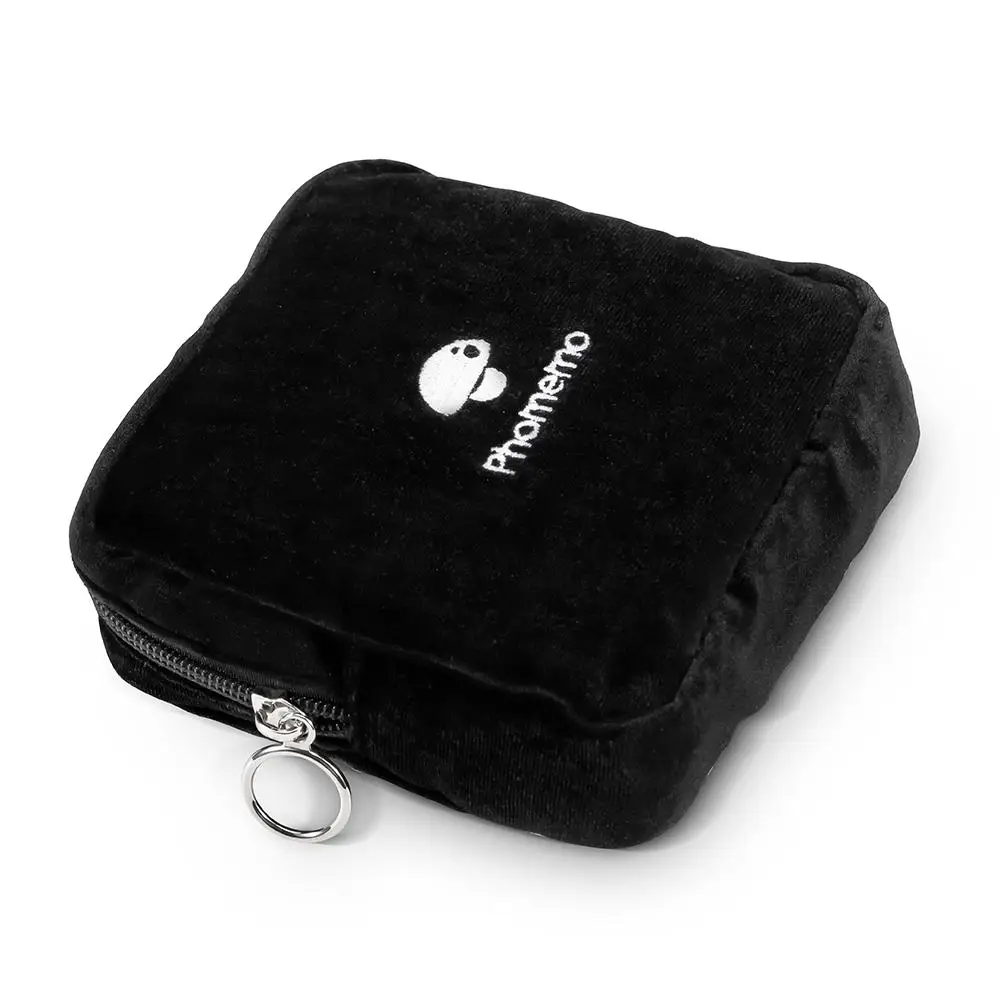 Phomemo Thermal Printer Velvet Cloth Storage Bag for Phomemo Printer Thermal Paper Roll Storage Bag