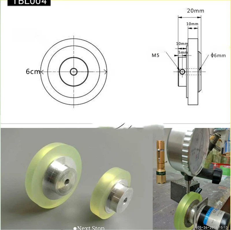 Industriale Encoder Ruota di Misura Misuratore di Supporto Speciale Per Il Rotary Encoder Encoder Ruota di Scorrimento/Rotolamento ruota Contatore