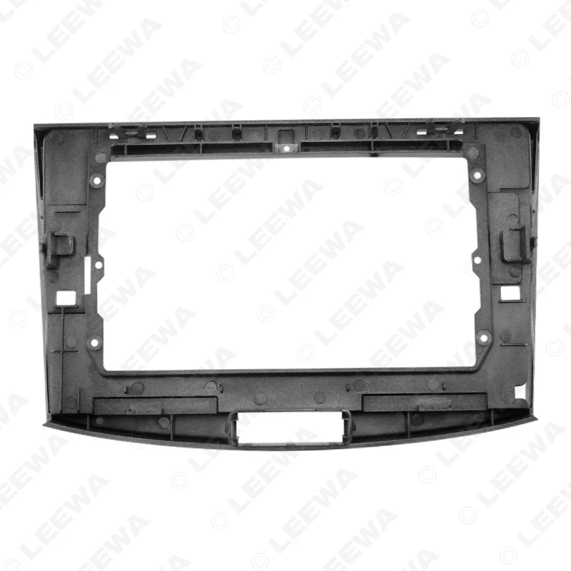 Leewa adaptador de quadro de áudio para carro 2din fáscia, para volkswagen magotan 10.1 ", tela grande, dvd player, painel de montagem, kit de estrutura