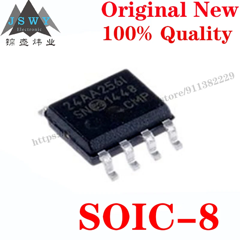 24AA1025-I/SM 24AA256-I/SN 24LC256-E/SN 24LC256-I/SN Electrically Erasable Programmable Read-Only Memory Use for the DIY arduino