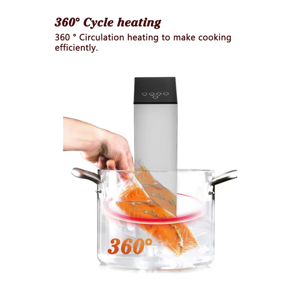 ITOP Sous Vide Cooking Machine Commercial Immersion Circulator Slow Cooker Low Temperature Processing Food Machine CE 110V-240V