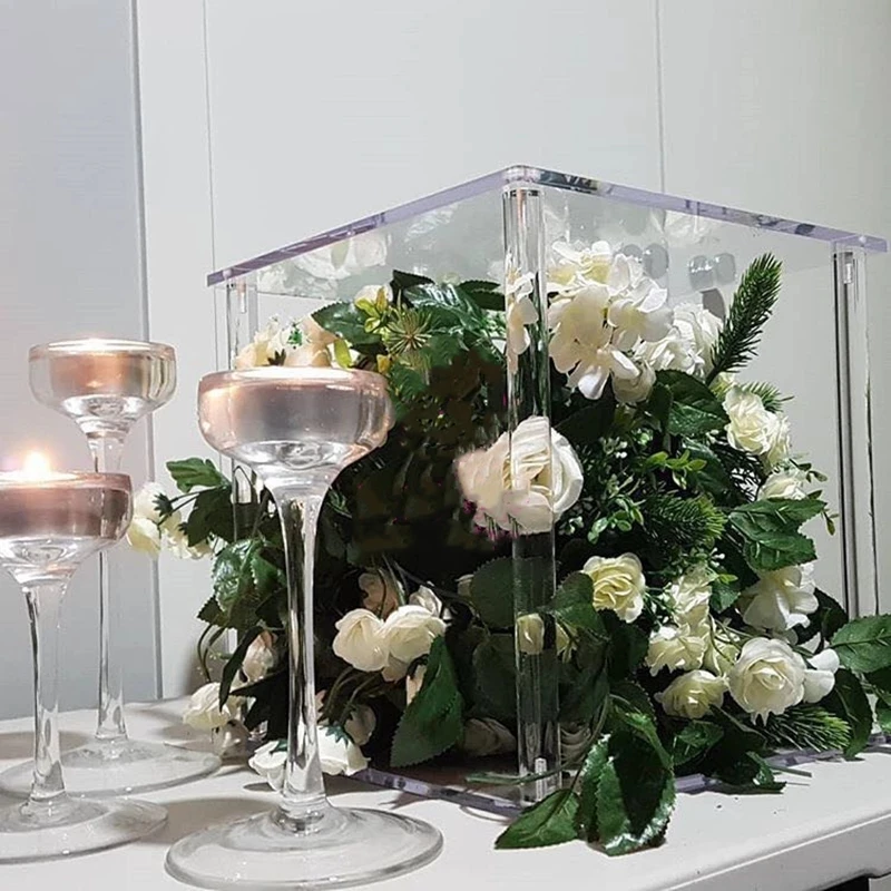 10 Acryltische, Blumenständer, Hochzeitstortenständer, Veranstaltungen, Weihnachtsdekorationen, Straßenschilder, Tischdekoration – Detail 3