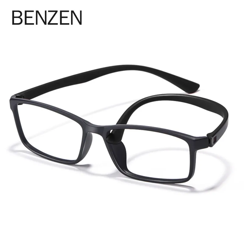 

BENZEN Quality Optical Glasses Frame Men Women Ultralight Myopia Eyeglasses Frame Square Prescription Eyewear 5196