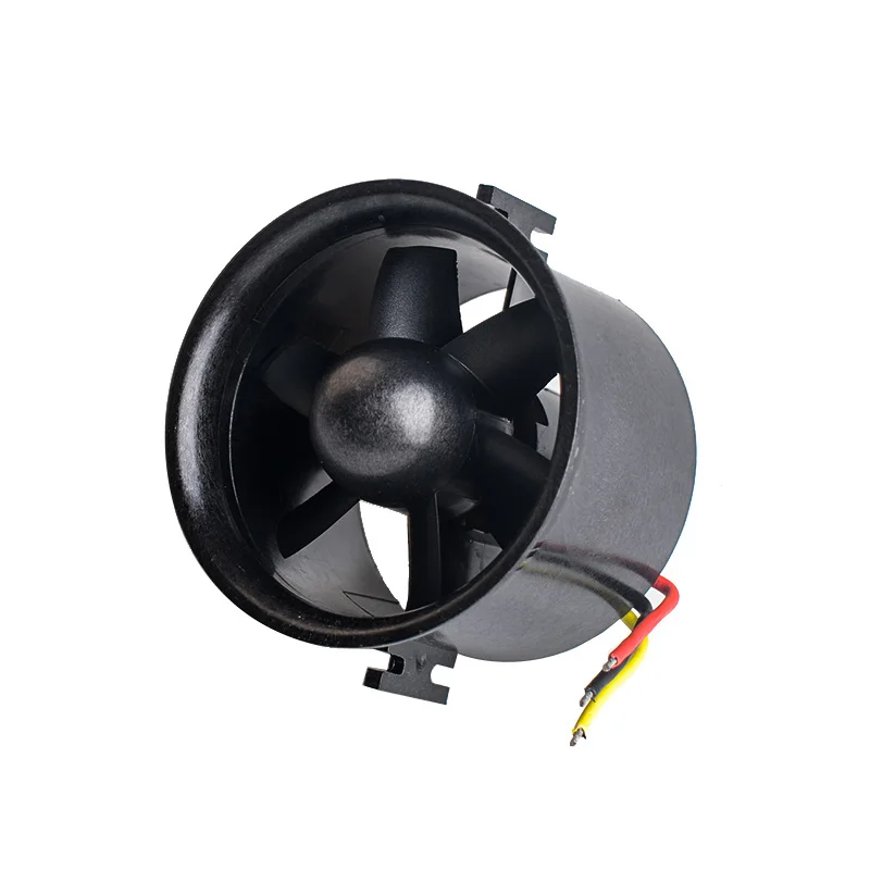 Ventilatore condotto 70mm + motore 3000kv Spindle-4mm/ventilatore 64mm + motore 4500kv/ventilatore condotto 90mm + motore 1750KV per jet RC EDF per