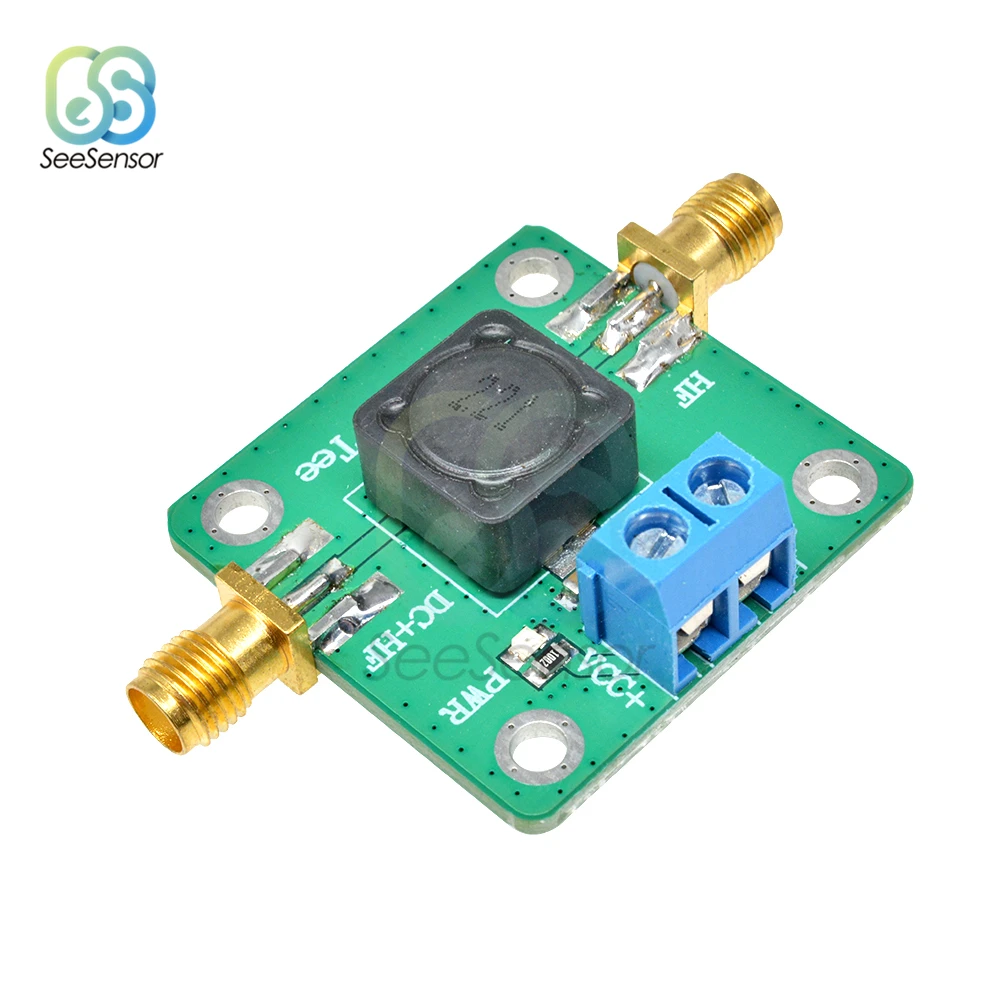 HF Bias Tee 50K-60MHz RF Microwave Dc Feeder for Short Wave RTL SDR LNA HAM Radio Amplifier Antenna