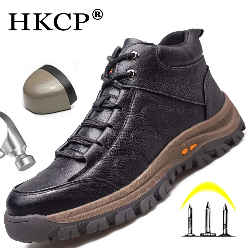 

Men Safety Shoes Indestructible Work Sneakers Steel Toe Protection Shoes Anti-smashin Work Shoes Safety Boots Men Shoes Footwear