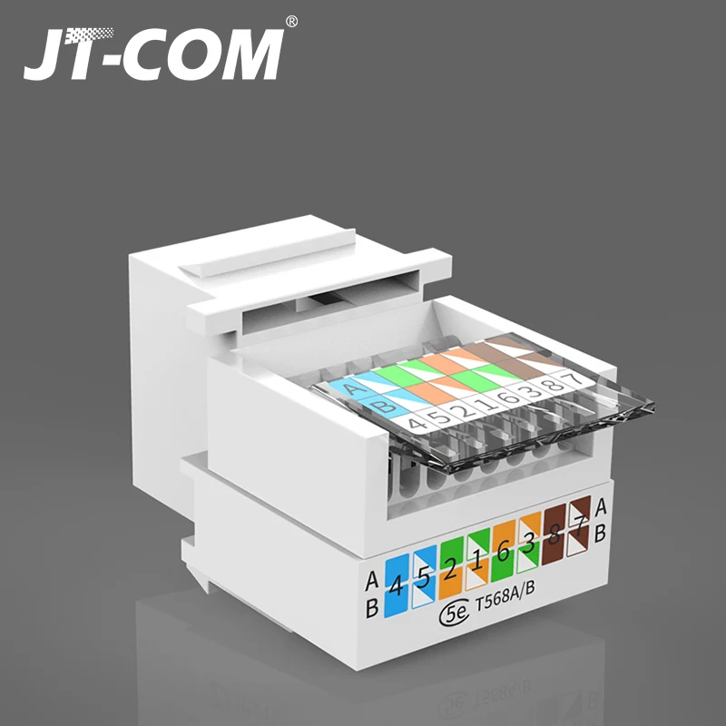 Adaptateur de câble de connecteur RJ45 sans outil, Modulo pour médailles, réseau CAT5E UTP, chaud