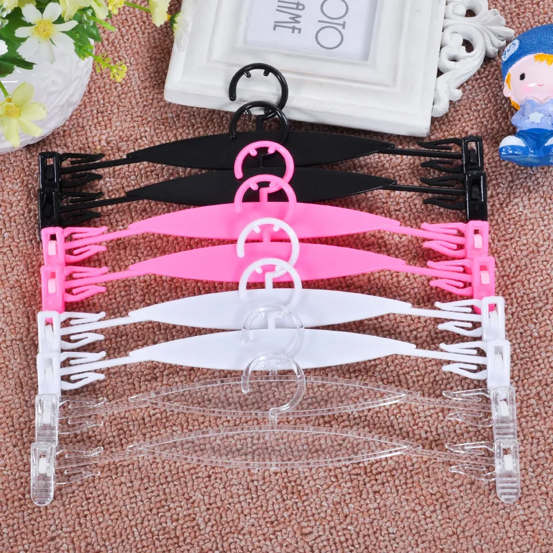 Colorful Plastic Hanger for Bra Lingerie, Underwear, Bikini Hanger, 20 PCs/Lot, Hot Sale