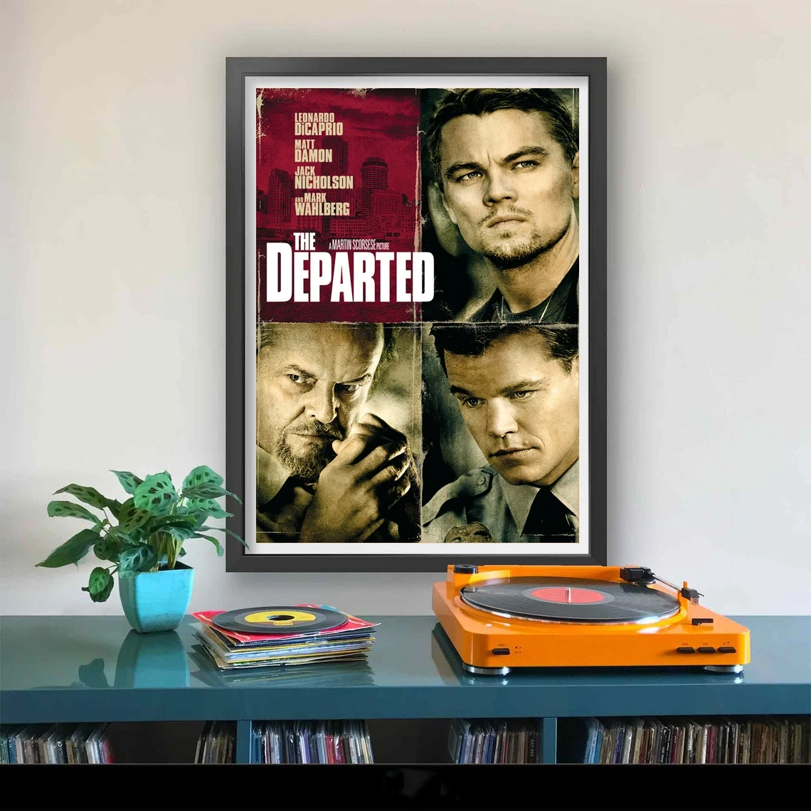 The Departed Movie Poster Home Wall Painting Decoration Classic Movie Canvas Poster (No Frame)