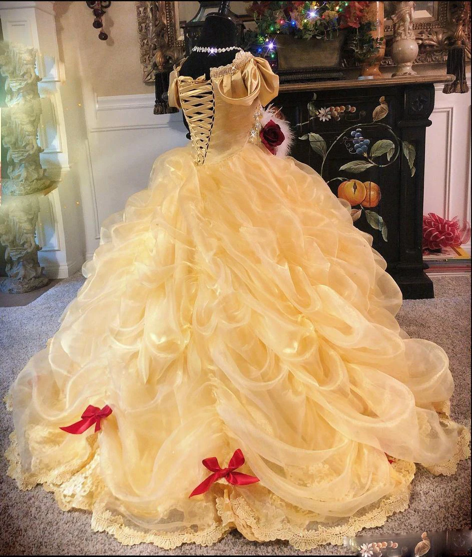 2020 Flower Girls' Dresses Off Shoulder Applique First Communion Gowns Lace-up Back Floor Length Kids Formal Wear Pageant Dress