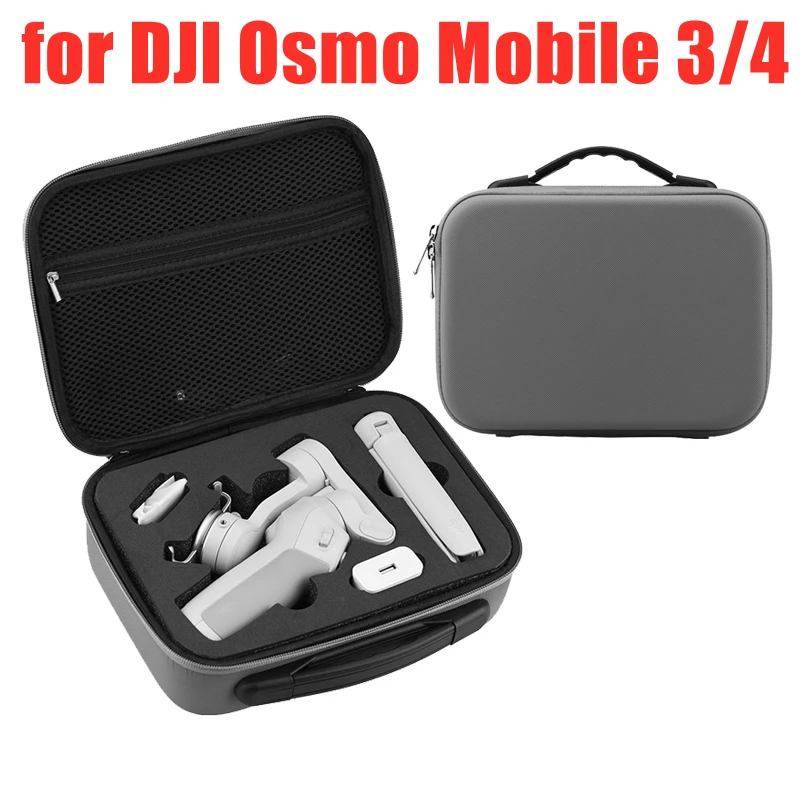 Portable Carrying Case for DJI OM 4 Osmo Mobile 3 Handheld Gimbal Storage Bag Handbag Suitcase Protect Box Stabilizer Accessory