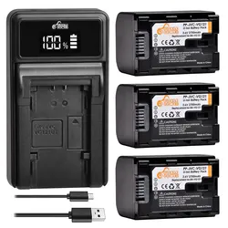 2700mAh BN-VG121 VG121U BN-VG138 BN-VG107U VG114 Battery LED Charger For JVC GZ-HD620 GZ-HD500 GZ-HM320 GZ-HM550 GZ-HM860