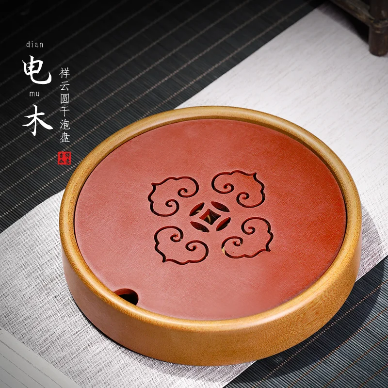 ★Tibetan pot of the world tea tray household small tea table kung fu tea tray tea saucer storage dry bakelite tea tray