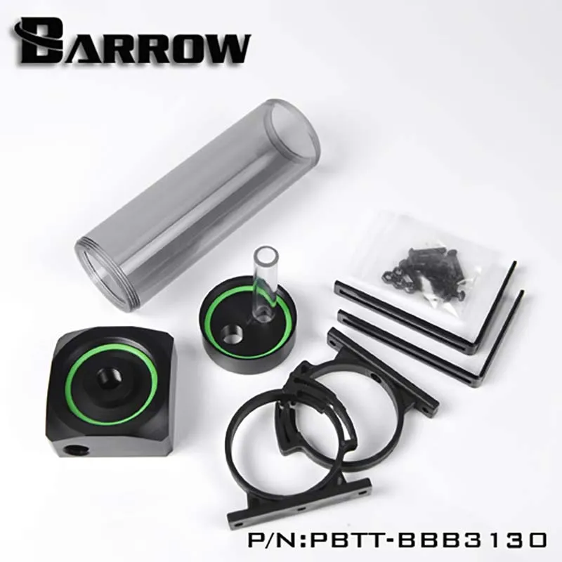 Barrow PC Water Cooling DDC Pump Cover Reservoir Integrated Set Kit Computer Modding Water Tank PBTT-BBB