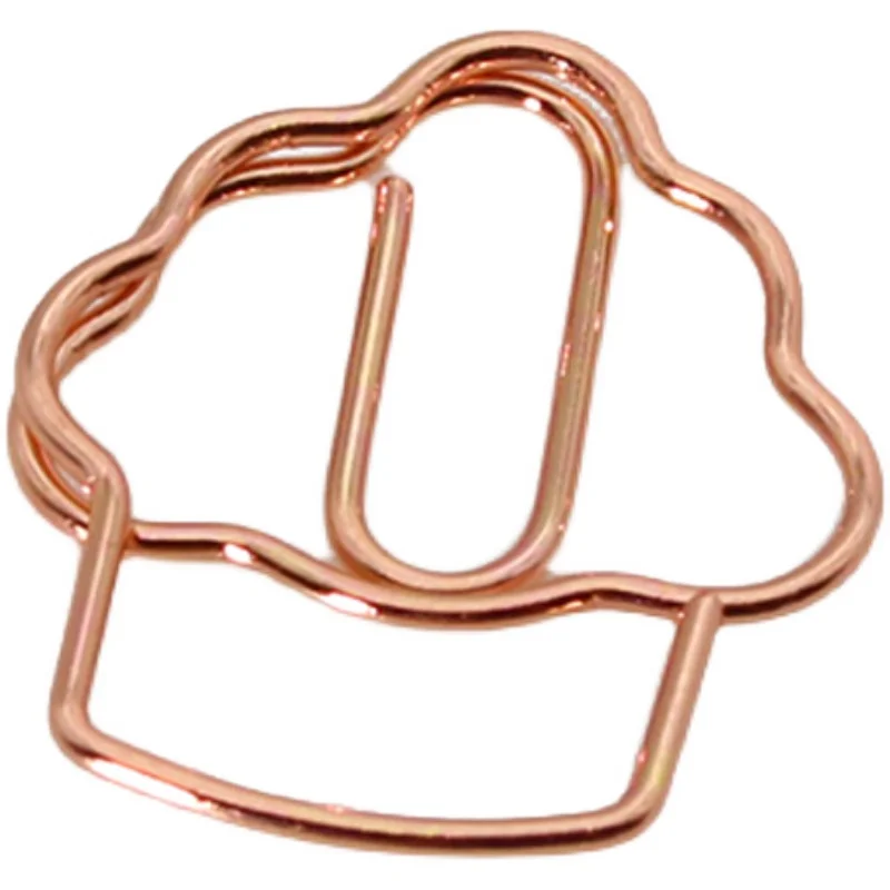 Рисунок 5 - Зажим для бумаги в виде мороженого из розового золота