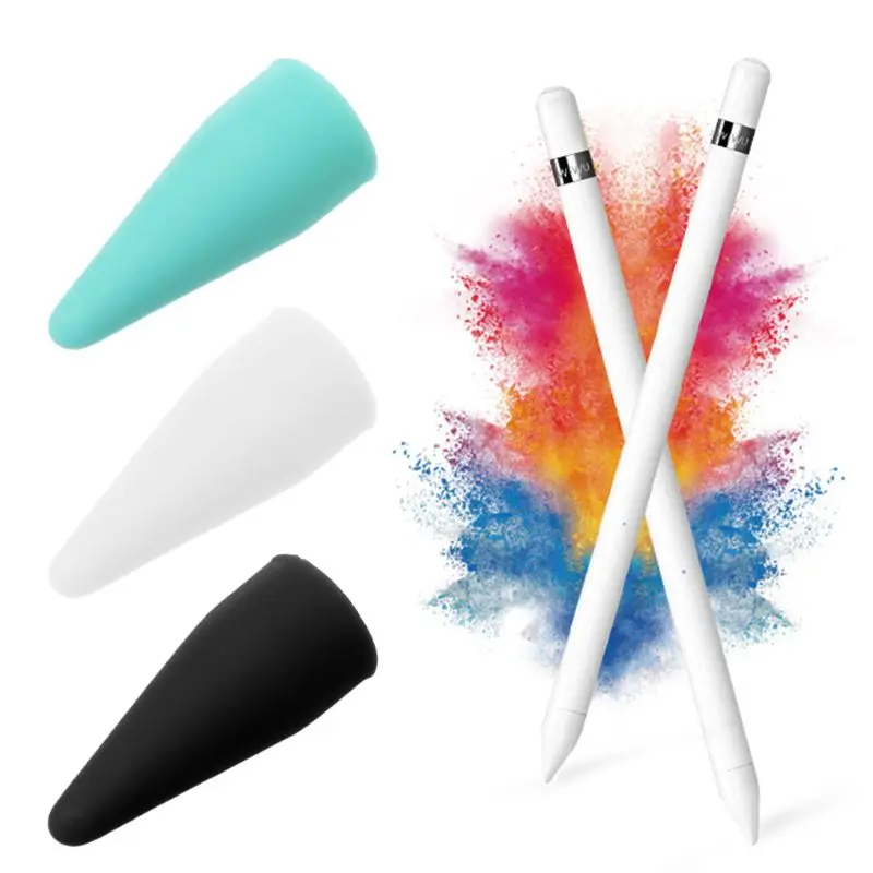 Protective Cap Stylus Pen Nib Cover Tip Protector Silicone Waterproof for Apple Pencil 1st Generation