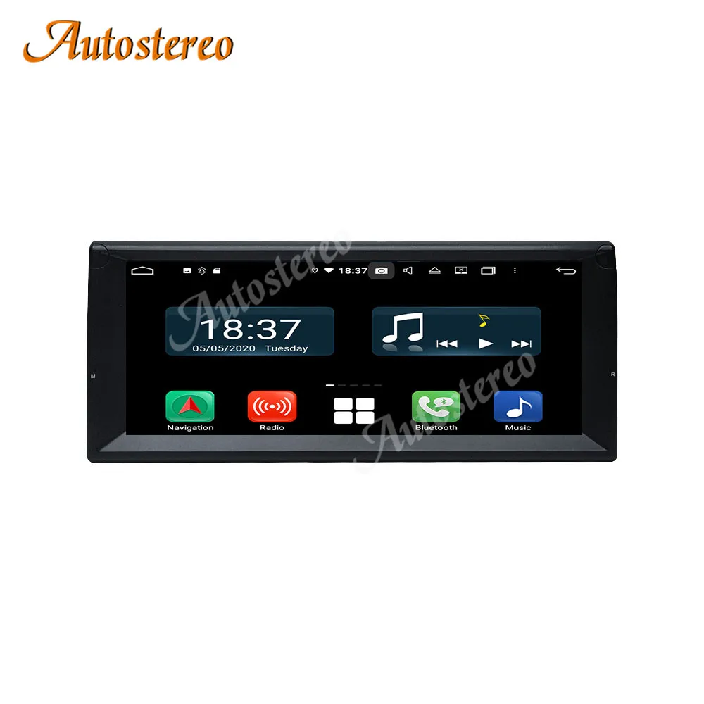 10.25 Inch Android 13 4+128G Carplay For BMW E39 Multimedia Player Car Auto Radio Stereo GPS Navigation IPS Screen Tape Recorder