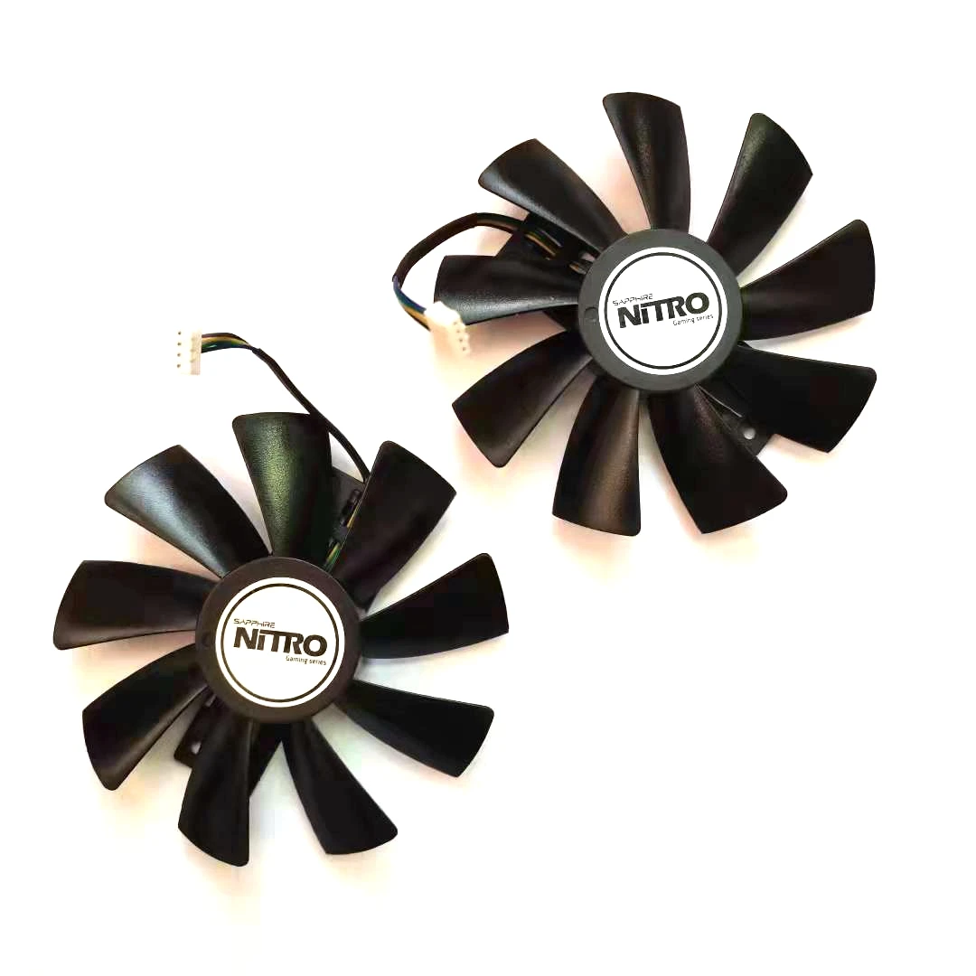 GAA8S2U 2pcs/lot DC12V 0.45A 4pin 100mm for Sapphire R9 380 380X 2G 4G 5D Graphics Card Fan