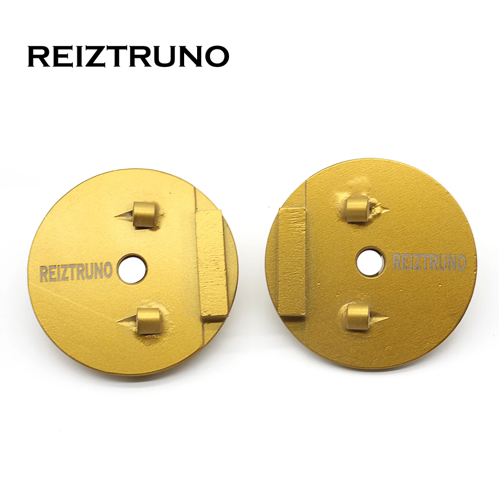 Reiztruno 2*1/4PCD Diamond Grinding Disc Grinding Sepatu untuk Lantai Beton Epoxy Coating Removal