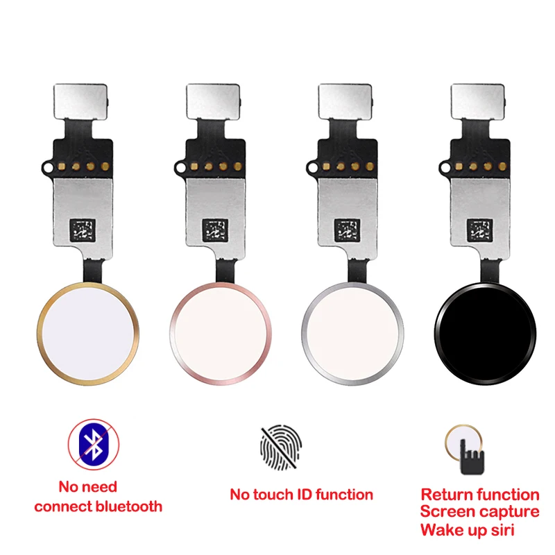 Universal Home Button Main Key Flex Cable Replacement with Return Function for iPhone 7 7 Plus 8 8 Plus