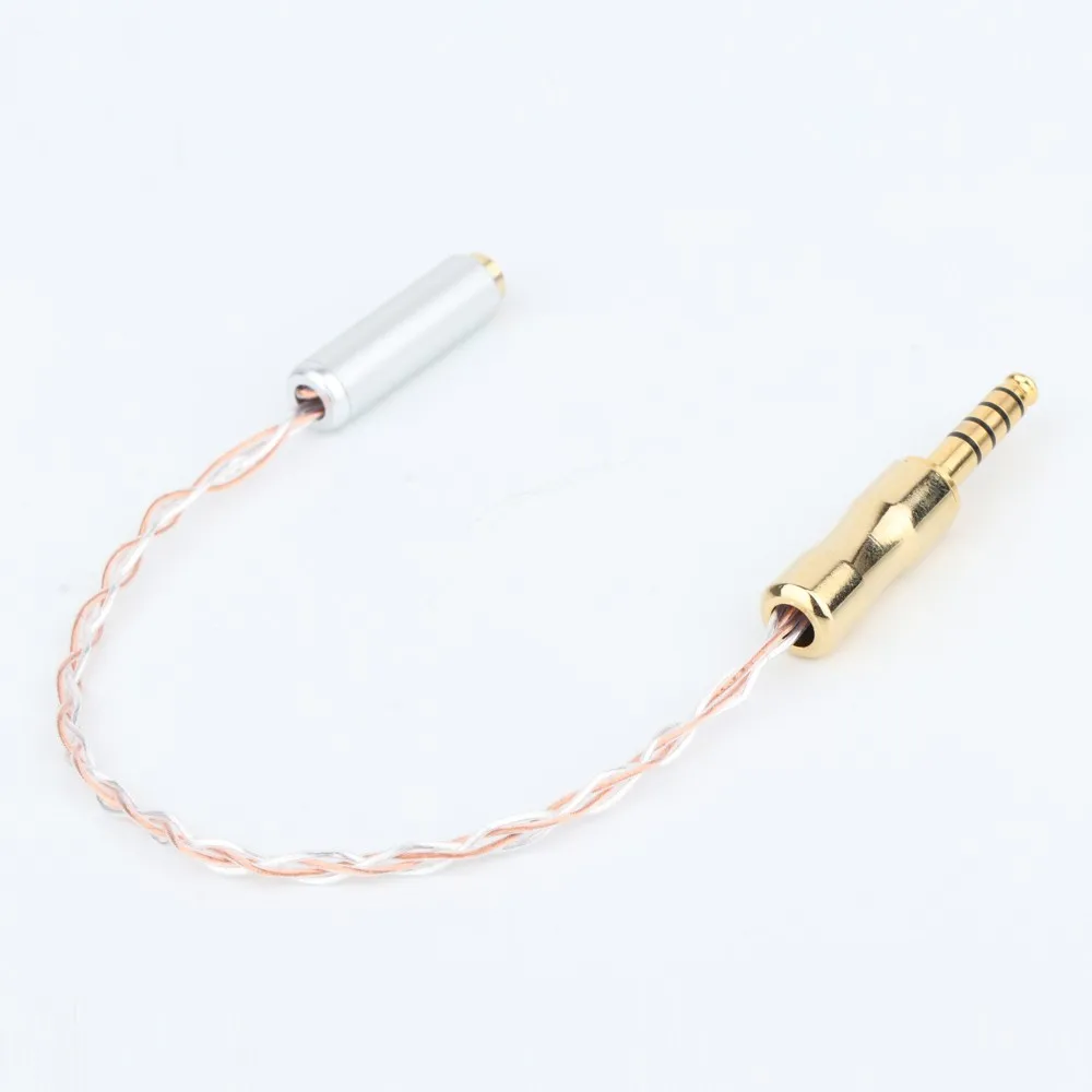 Cavo adattatore bilanciato maschio da 4,4 mm a femmina bilanciato da 2,5 mm di alta qualità 4N OCC