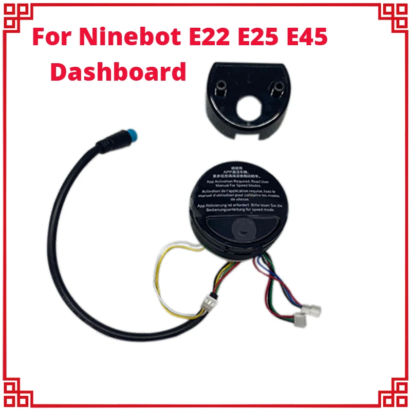 

Original Dashboard for Ninebot E22 E25 E45 Electric Kickscooter Scooter Circuit Board Parts Panel Display Dash Board Accessories