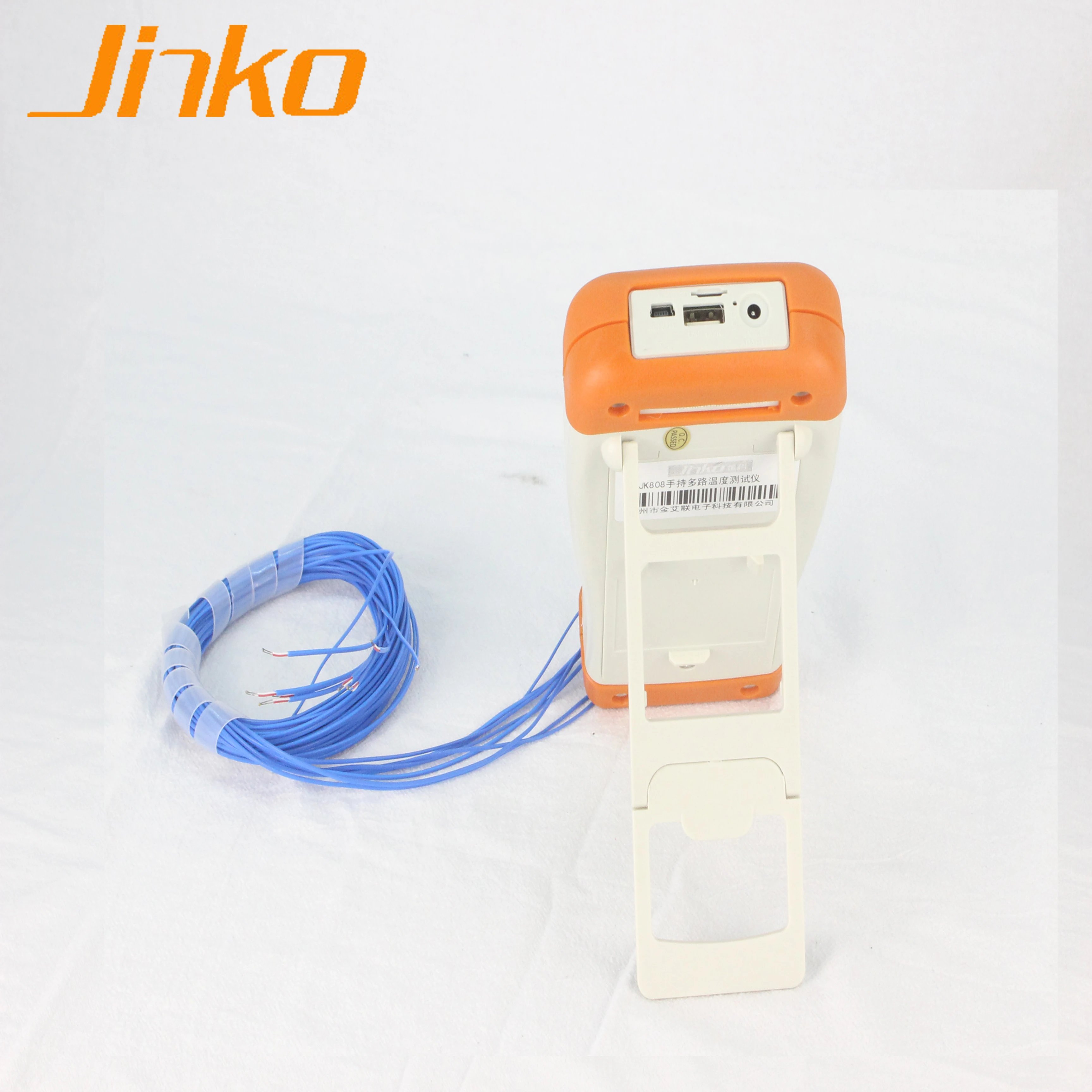 JK808 JK804หลายอุณหภูมิ Tester Handheld Data Logger