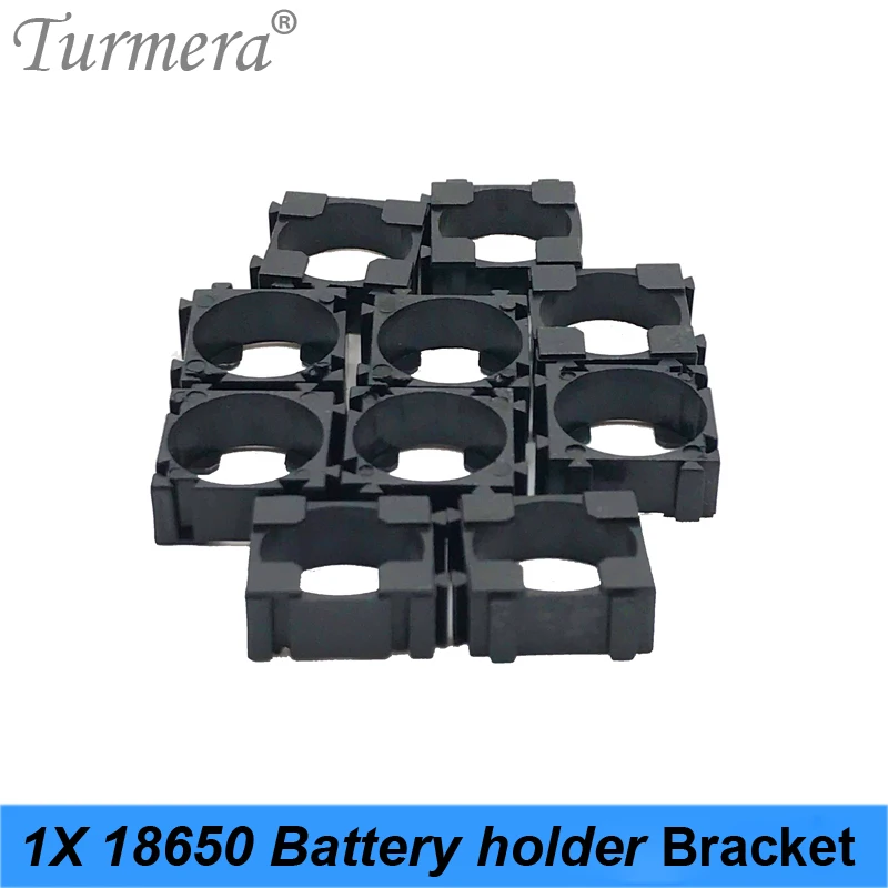 18650 Storage Box Bracket Battery Holder 18650 Li-ion Cell Holder Safety Anti Vibration Plastic Case 18650 Battery Holder Black