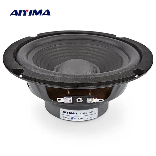 Imagen 2 del producto AIYIMA 1 Uds. Altavoz de graves de rango medio de 6,5 pulgadas 150W 4 8 Ohm amplificador de altavoz de Audio altavoz de graves de sonido altavoz de cine en casa