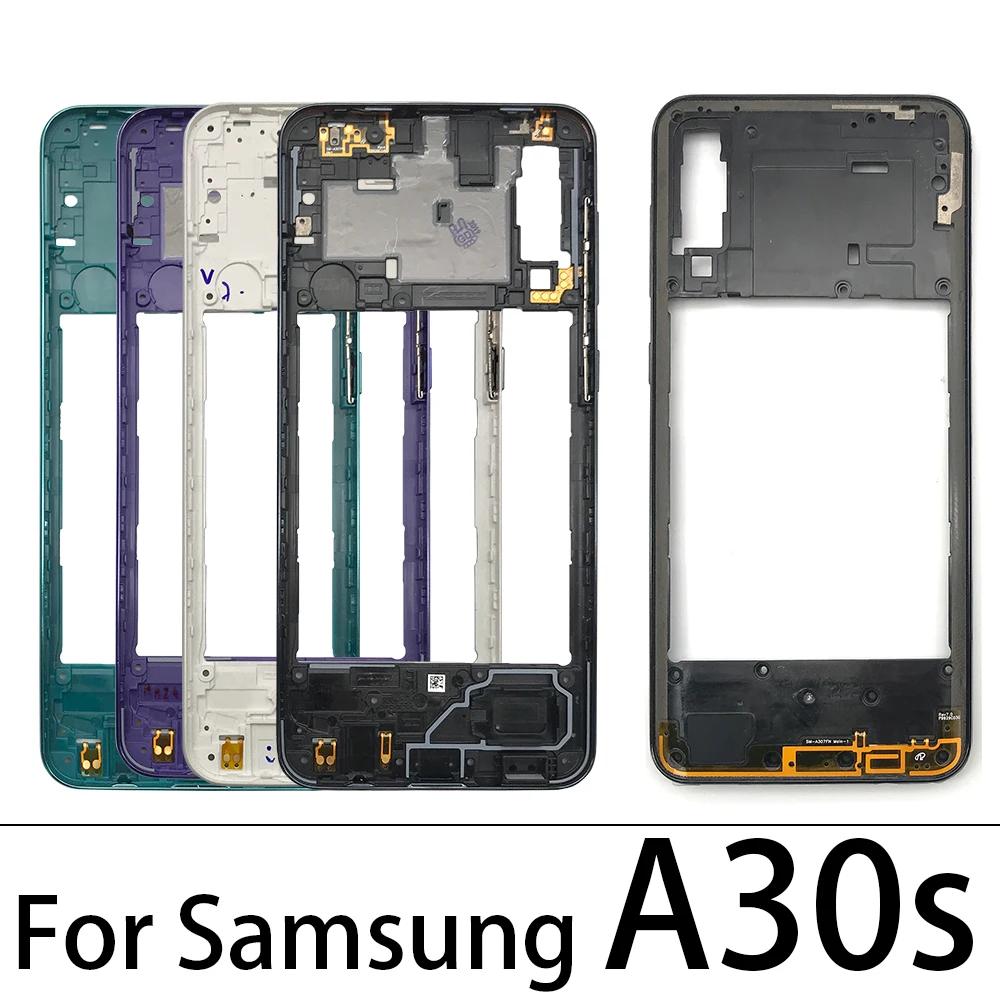 New Middle Frame Housing Case For Samsung A20S A207F A30S A307F A50S A507F A70 A705F Replacement Parts