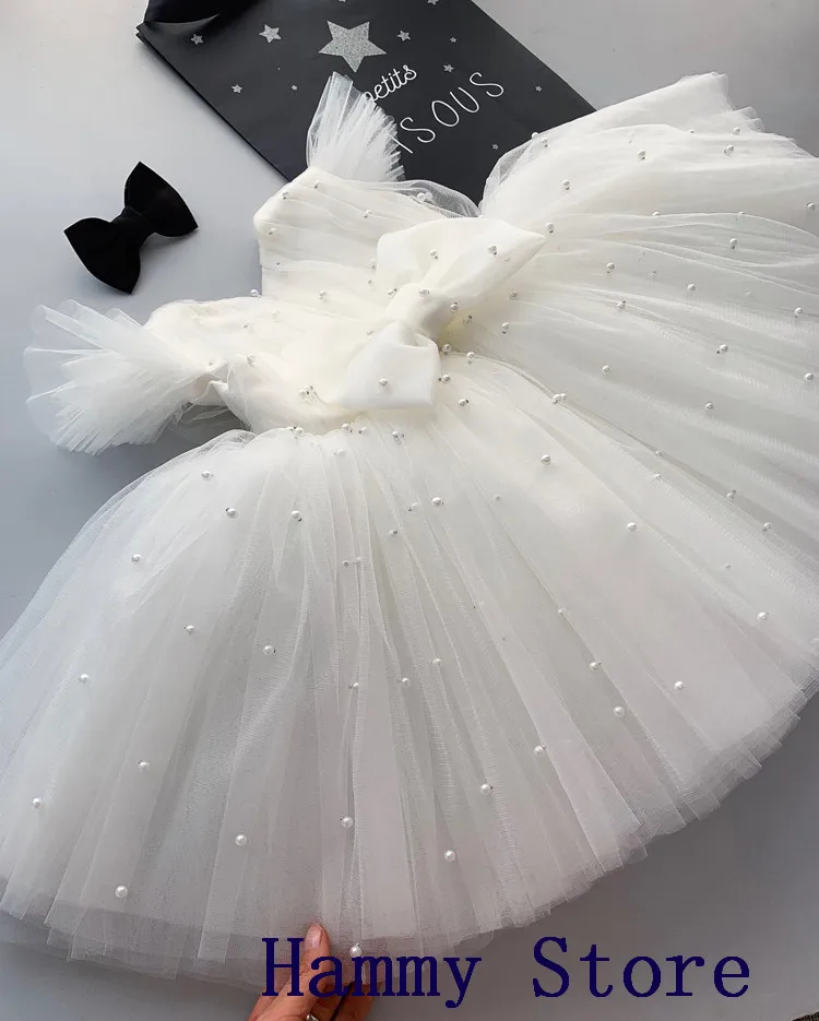 Robe en dentelle pour petites filles, tenue princesse pour nouveau-né de 1er an, Costume de noël pour fête d'anniversaire, 2021