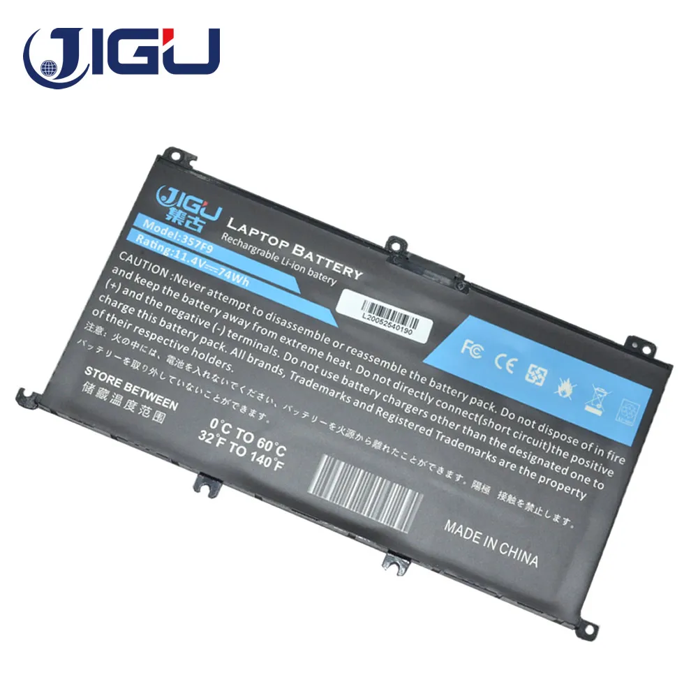 JIGU New Laptop Battery 357F9 00GFJ6 For DELL INS15PD-1548B INS15PD-1548R INS15PD-1748B INS15PD-1848B For Inspiron 5576 7559