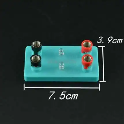 physical experiment equipment for Electrical experiment accessories Light-emitting diode (LED) physical electromagnetic
