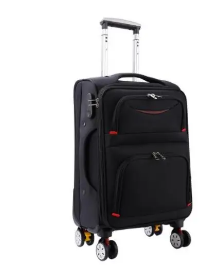 Travel  Rolling Luggage Bag On Wheel Business Travel Luggage Suitcase Oxford Spinner suitcase Wheeled trolley bags for men