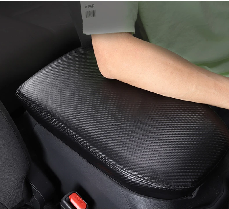 Für Toyota RAV4 XA50 2019 2020 2021 2022 2023 2024 2025 Auto Mittelkonsole Armlehnenbox PU-Leder Polster Abdeckung Zierleiste Zubehör – Detail 7