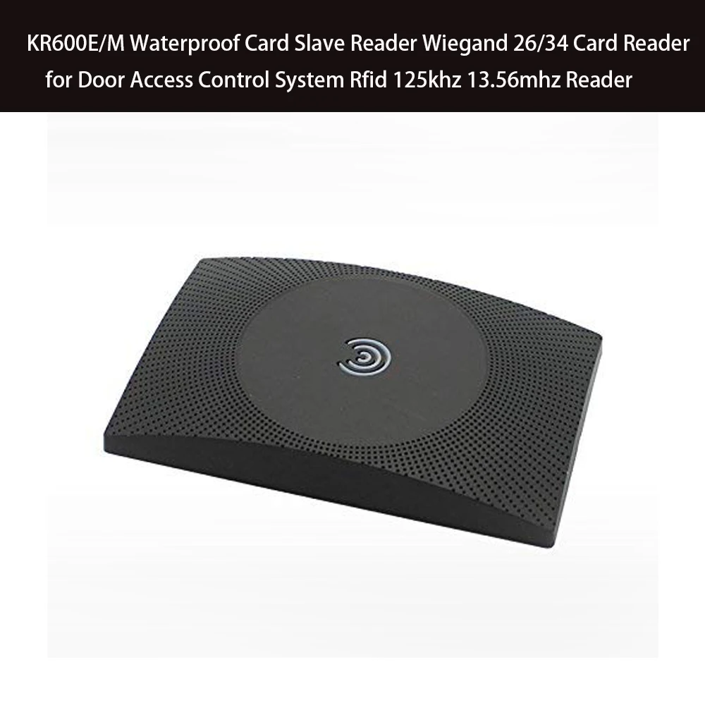 Imagem -05 - Rfid-sistema de Controle de Acesso à Prova Dágua Ip65 Wiegand 26 e 34 Leitor de Cartão de Controle de Acesso para Porta 125khz 13.56mhz