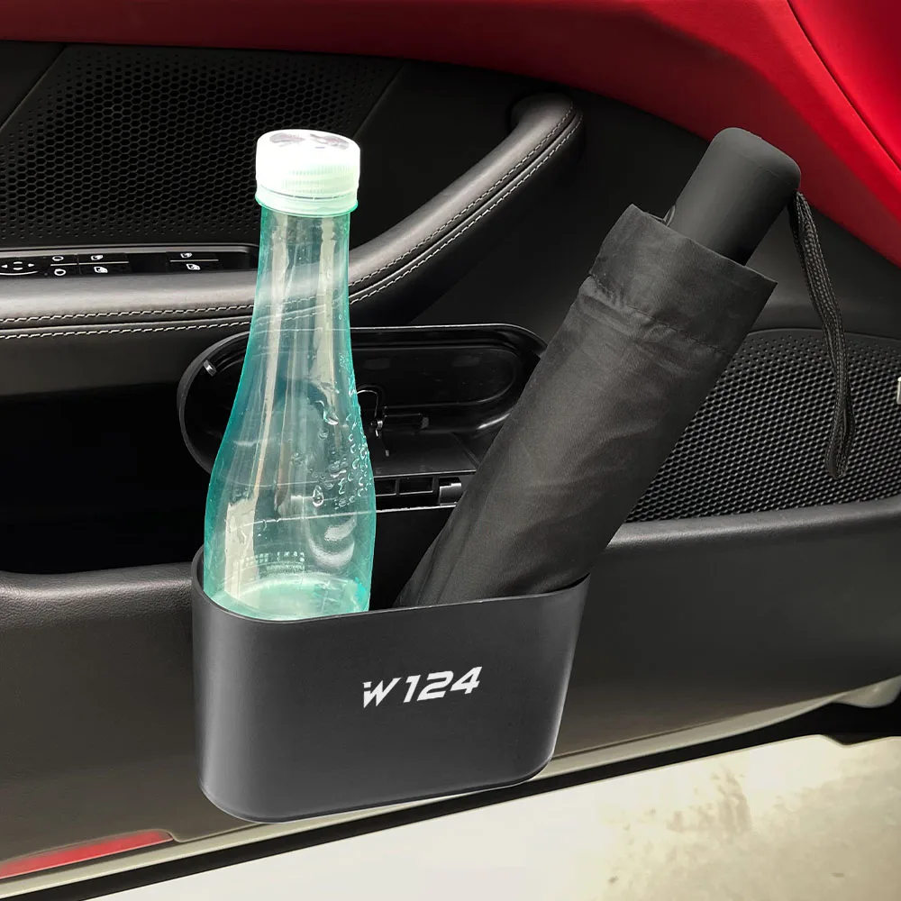 Car Trash Can Clamshell Trash Bin For Mercedes Benz W124 GLA GLC ML GLB GLK GLE GLS G63 GLC43 G350d Auto Interior Accessories