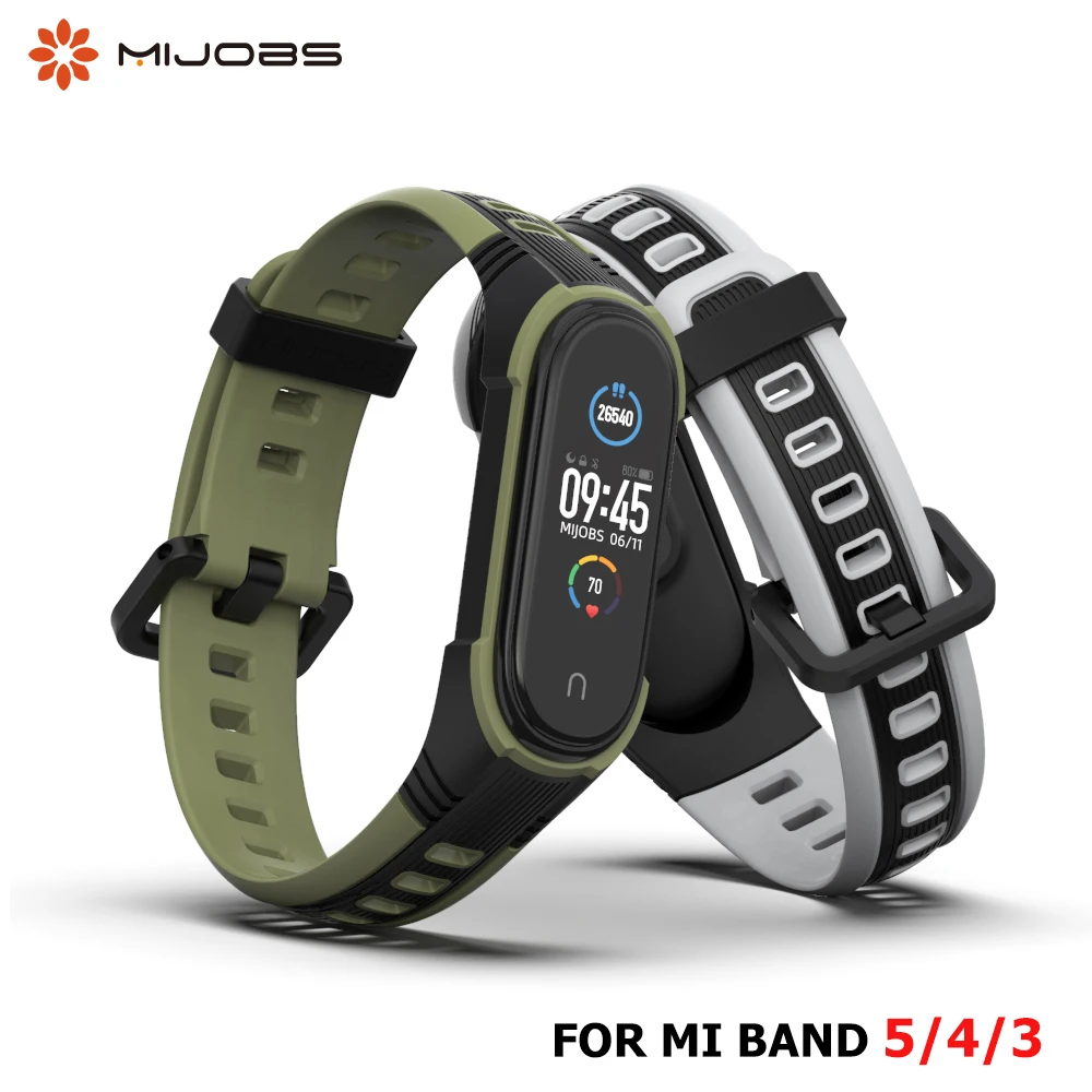 Mi Band 5 스트랩 손목 밴드 Xiaomi Mi Band 4 스트랩 실리콘 팔찌 Xiao Mi MiBand 3 팔찌 Mi 5 NFC Global Band