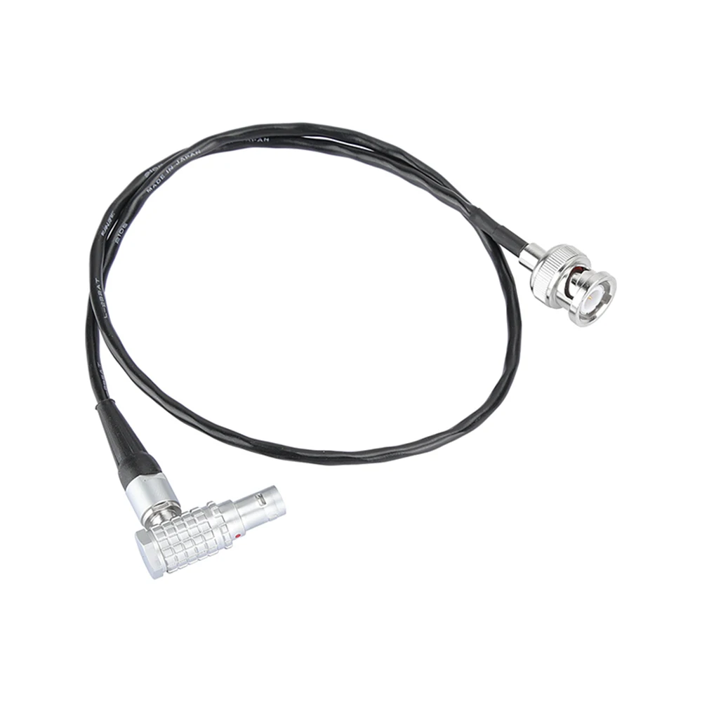 CAMVATE Standard rosso Komodo Timecode cavo dritto BNC maschio a EXT ad angolo retto 9 Pin maschio per dispositivi audio ZAXCOM (53cm di lunghezza)