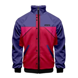 Oliver Tree 3D Baseball Jacket Men Bomber Jacket Harajuku Hip Hop Hoodie Casual Stand Collar Zipper Sweatshirt Casual Sportswear